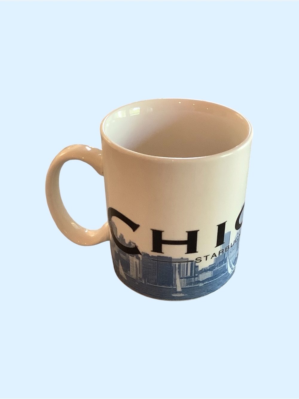 Starbucks Chicago Skyline Ceramic Coffee Mug Series One